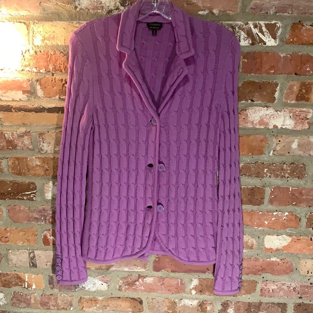 Talbots Sweater Jacket